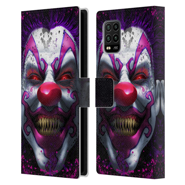 Tom Wood Horror Keep Smiling Clown Leather Book Wallet Case Cover For Xiaomi Mi 10 Lite 5G