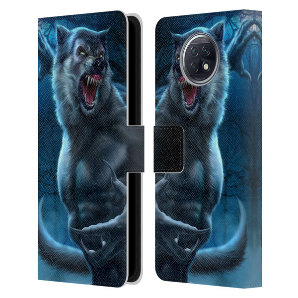 Tom Wood Horror Werewolf Leather Book Wallet Case Cover For Xiaomi Redmi Note 9T 5G