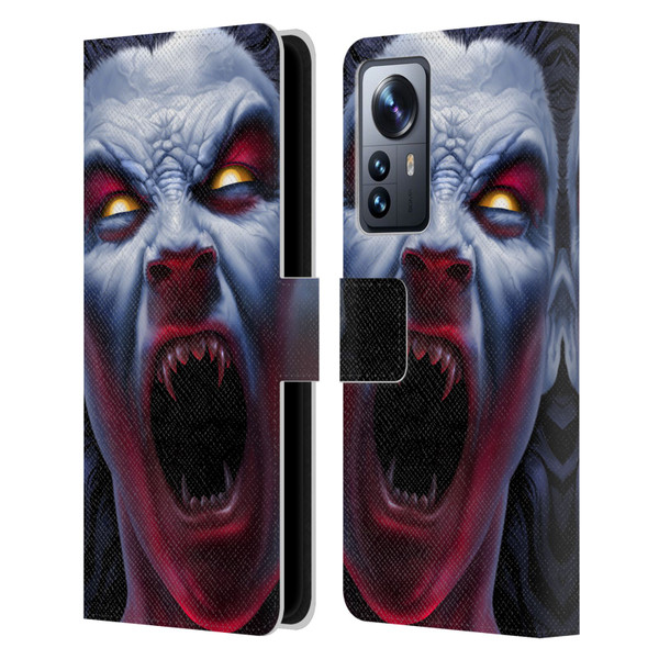 Tom Wood Horror Vampire Awakening Leather Book Wallet Case Cover For Xiaomi 12 Pro