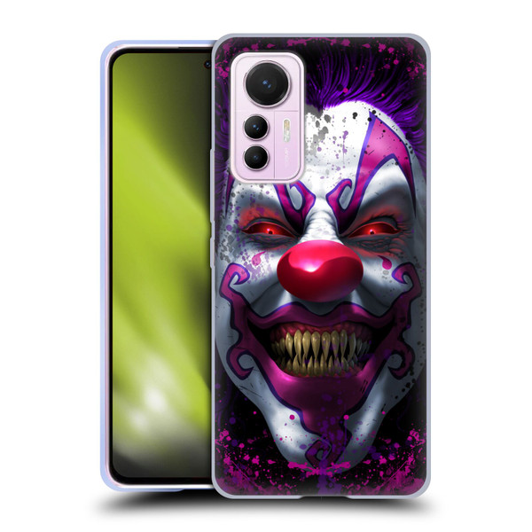 Tom Wood Horror Keep Smiling Clown Soft Gel Case for Xiaomi 12 Lite