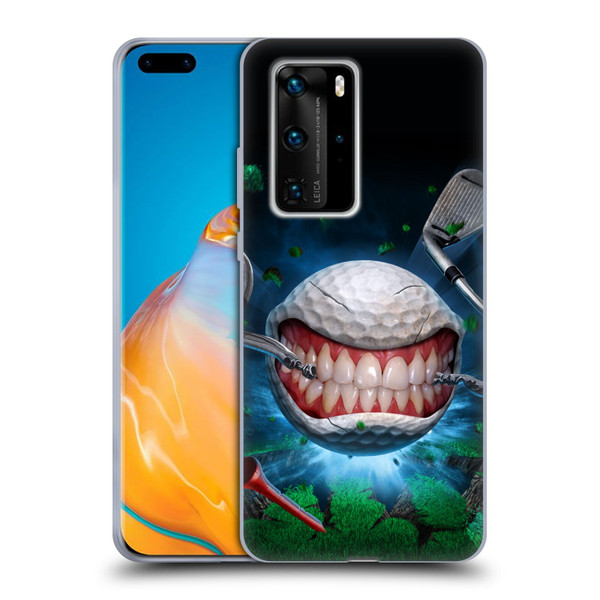 Tom Wood Monsters Golf Ball Soft Gel Case for Huawei P40 Pro / P40 Pro Plus 5G