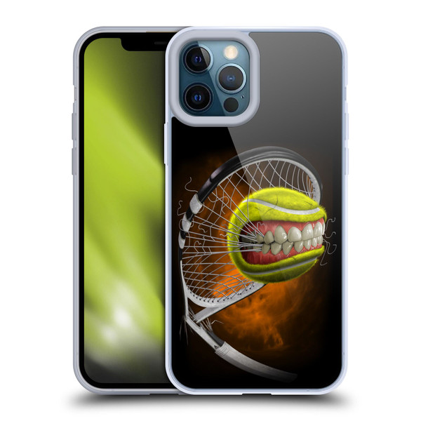 Tom Wood Monsters Tennis Soft Gel Case for Apple iPhone 12 Pro Max
