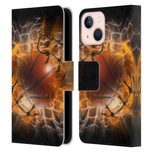 Tom Wood Monsters Blast Radius Leather Book Wallet Case Cover For Apple iPhone 13 Mini