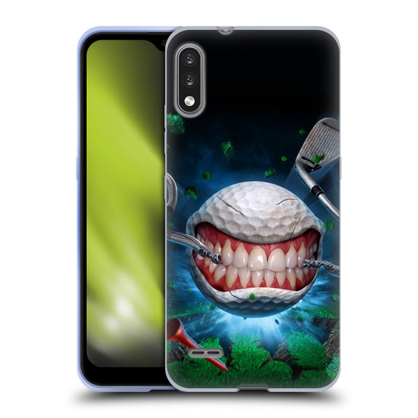 Tom Wood Monsters Golf Ball Soft Gel Case for LG K22