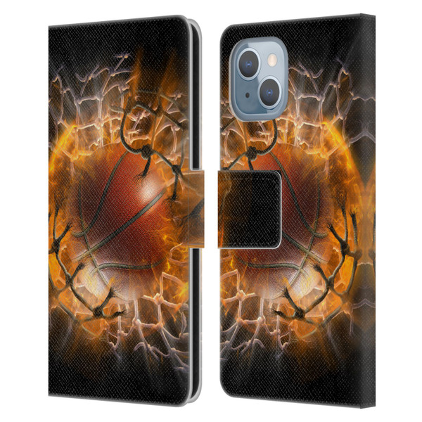 Tom Wood Monsters Blast Radius Leather Book Wallet Case Cover For Apple iPhone 14