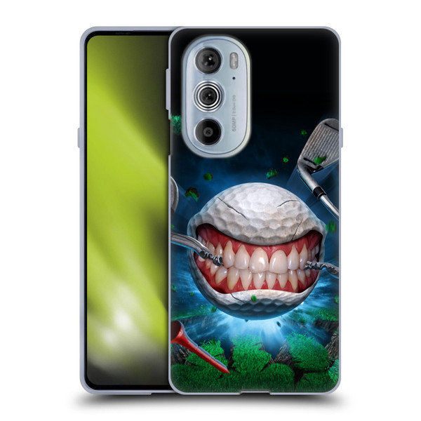 Tom Wood Monsters Golf Ball Soft Gel Case for Motorola Edge X30