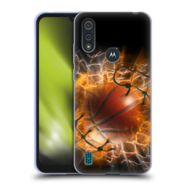 Tom Wood Monsters Blast Radius Soft Gel Case for Motorola Moto E6s (2020)