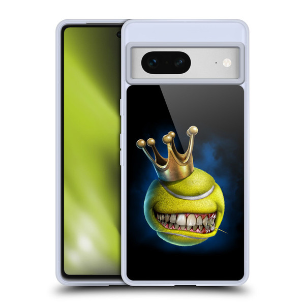 Tom Wood Monsters King Of Tennis Soft Gel Case for Google Pixel 7