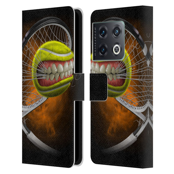 Tom Wood Monsters Tennis Leather Book Wallet Case Cover For OnePlus 10 Pro