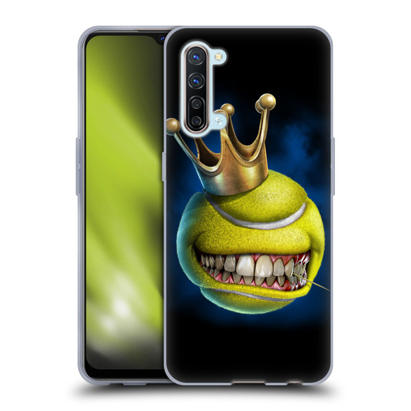 Tom Wood Monsters King Of Tennis Soft Gel Case for OPPO Find X2 Lite 5G