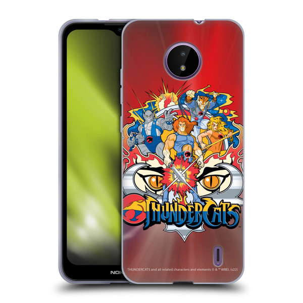 Thundercats Graphics Characters Soft Gel Case for Nokia C10 / C20