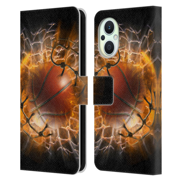 Tom Wood Monsters Blast Radius Leather Book Wallet Case Cover For OPPO Reno8 Lite