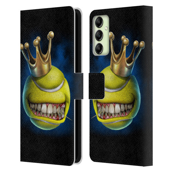 Tom Wood Monsters King Of Tennis Leather Book Wallet Case Cover For Samsung Galaxy A14 5G