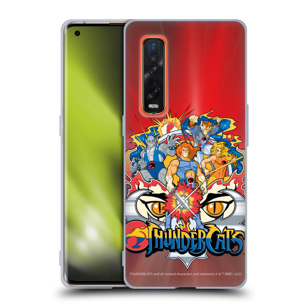 Thundercats Graphics Characters Soft Gel Case for OPPO Find X2 Pro 5G