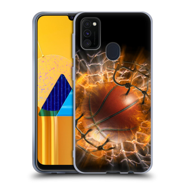 Tom Wood Monsters Blast Radius Soft Gel Case for Samsung Galaxy M30s (2019)/M21 (2020)