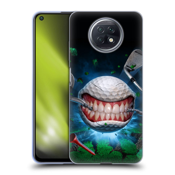 Tom Wood Monsters Golf Ball Soft Gel Case for Xiaomi Redmi Note 9T 5G