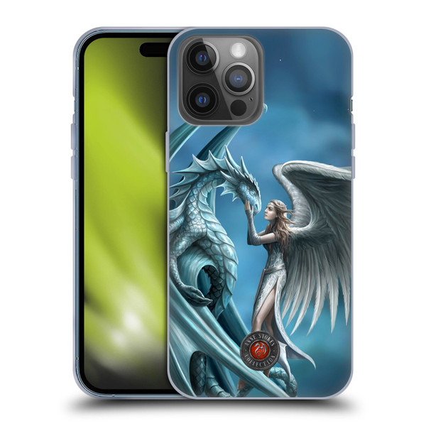 Anne Stokes Dragon Friendship Silverback Soft Gel Case for Apple iPhone 14 Pro Max