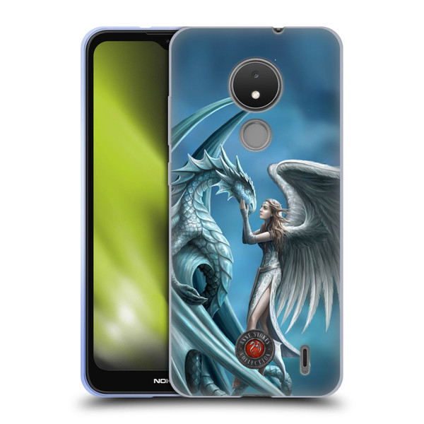 Anne Stokes Dragon Friendship Silverback Soft Gel Case for Nokia C21