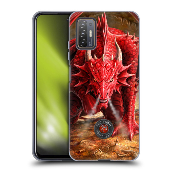 Anne Stokes Dragons Lair Soft Gel Case for HTC Desire 21 Pro 5G