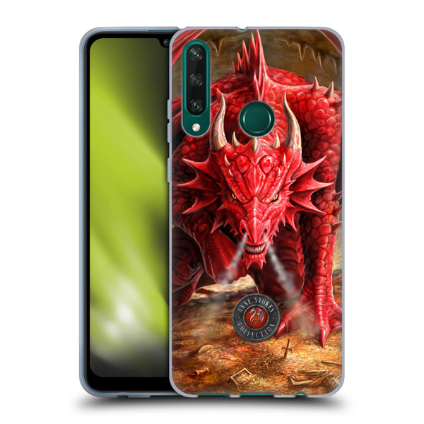 Anne Stokes Dragons Lair Soft Gel Case for Huawei Y6p