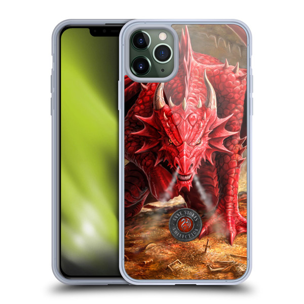 Anne Stokes Dragons Lair Soft Gel Case for Apple iPhone 11 Pro Max