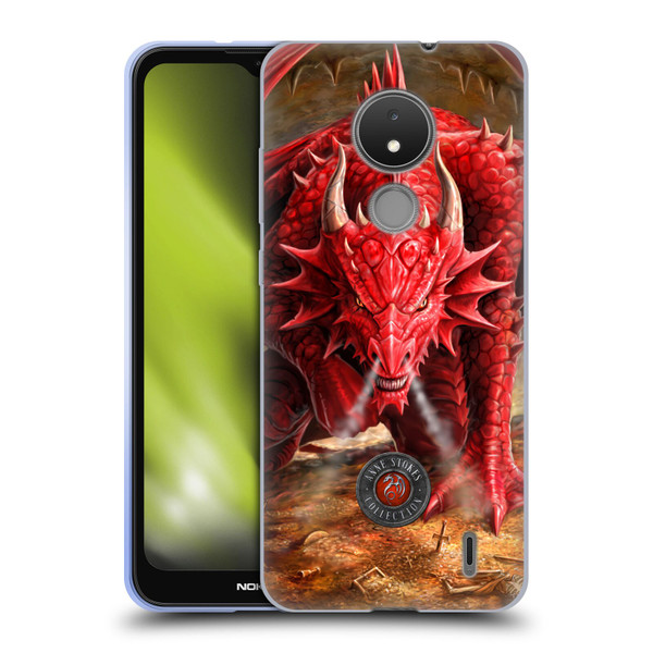 Anne Stokes Dragons Lair Soft Gel Case for Nokia C21