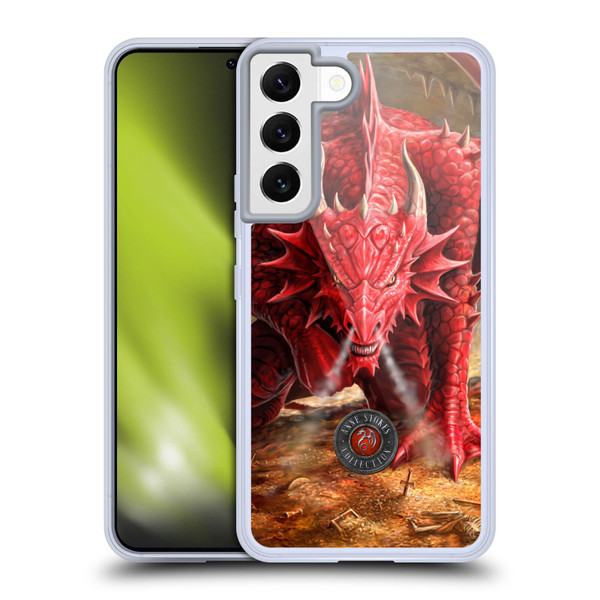 Anne Stokes Dragons Lair Soft Gel Case for Samsung Galaxy S22 5G