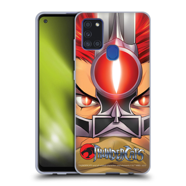 Thundercats Graphics Lion-O Soft Gel Case for Samsung Galaxy A21s (2020)