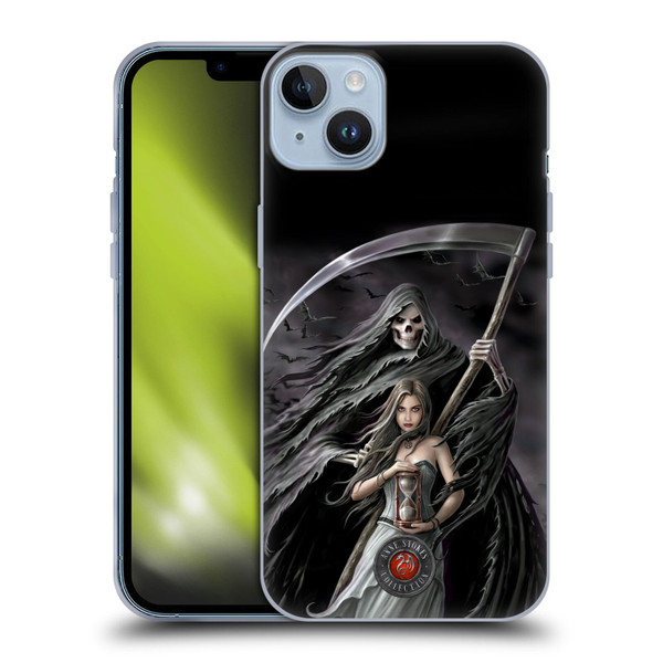 Anne Stokes Gothic Summon the Reaper Soft Gel Case for Apple iPhone 14 Plus