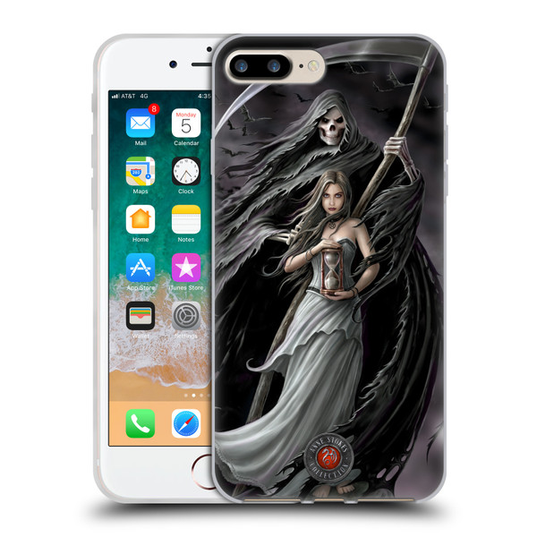 Anne Stokes Gothic Summon the Reaper Soft Gel Case for Apple iPhone 7 Plus / iPhone 8 Plus