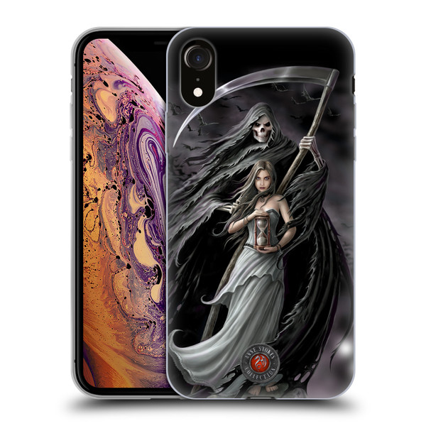 Anne Stokes Gothic Summon the Reaper Soft Gel Case for Apple iPhone XR