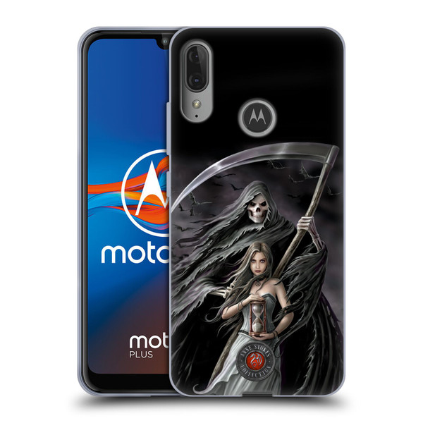 Anne Stokes Gothic Summon the Reaper Soft Gel Case for Motorola Moto E6 Plus