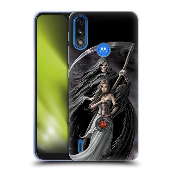 Anne Stokes Gothic Summon the Reaper Soft Gel Case for Motorola Moto E7 Power / Moto E7i Power