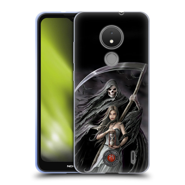 Anne Stokes Gothic Summon the Reaper Soft Gel Case for Nokia C21