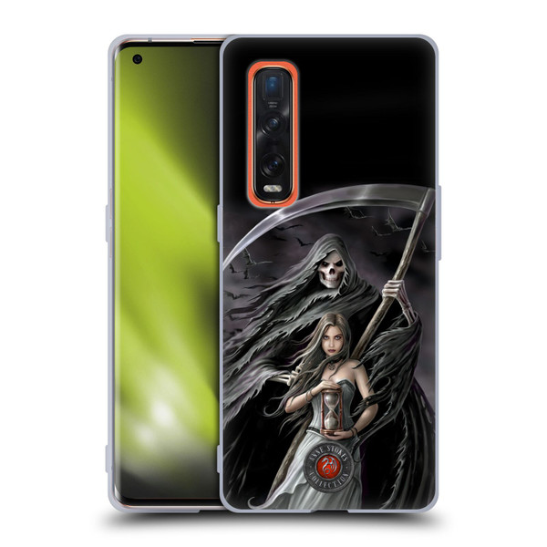 Anne Stokes Gothic Summon the Reaper Soft Gel Case for OPPO Find X2 Pro 5G