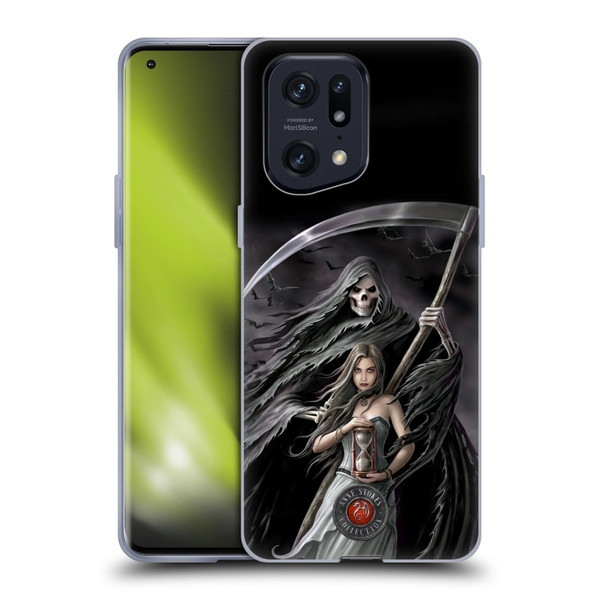 Anne Stokes Gothic Summon the Reaper Soft Gel Case for OPPO Find X5 Pro