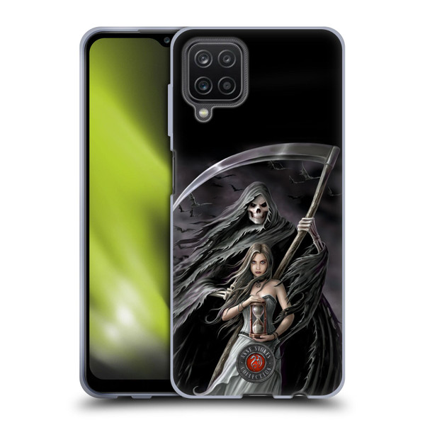 Anne Stokes Gothic Summon the Reaper Soft Gel Case for Samsung Galaxy A12 (2020)