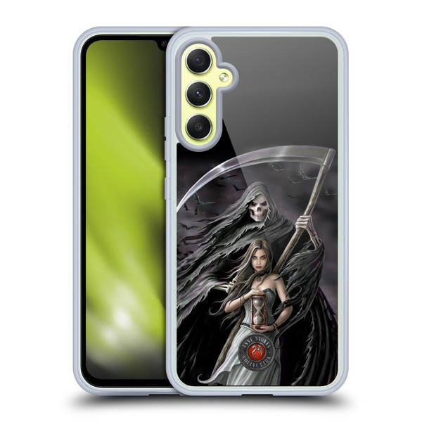 Anne Stokes Gothic Summon the Reaper Soft Gel Case for Samsung Galaxy A34 5G