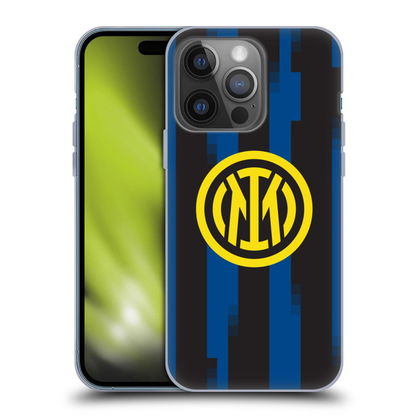 Fc Internazionale Milano 2023/24 Crest Kit Home Soft Gel Case for Apple iPhone 14 Pro