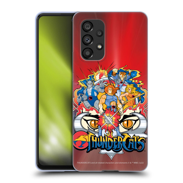 Thundercats Graphics Characters Soft Gel Case for Samsung Galaxy A53 5G (2022)