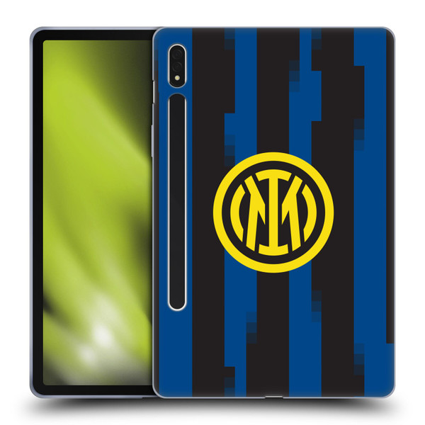 Fc Internazionale Milano 2023/24 Crest Kit Home Soft Gel Case for Samsung Galaxy Tab S8