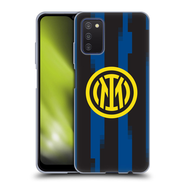 Fc Internazionale Milano 2023/24 Crest Kit Home Soft Gel Case for Samsung Galaxy A03s (2021)