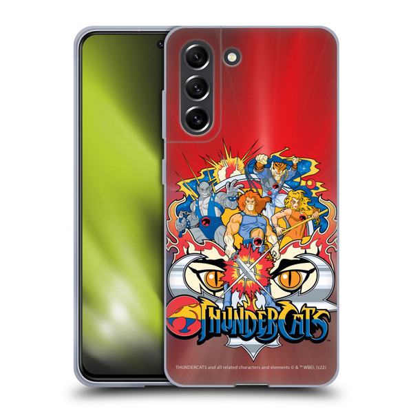 Thundercats Graphics Characters Soft Gel Case for Samsung Galaxy S21 FE 5G