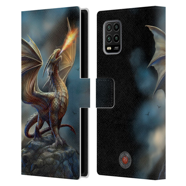 Anne Stokes Dragons Noble Leather Book Wallet Case Cover For Xiaomi Mi 10 Lite 5G