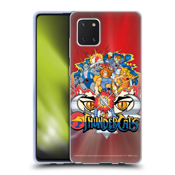 Thundercats Graphics Characters Soft Gel Case for Samsung Galaxy Note10 Lite