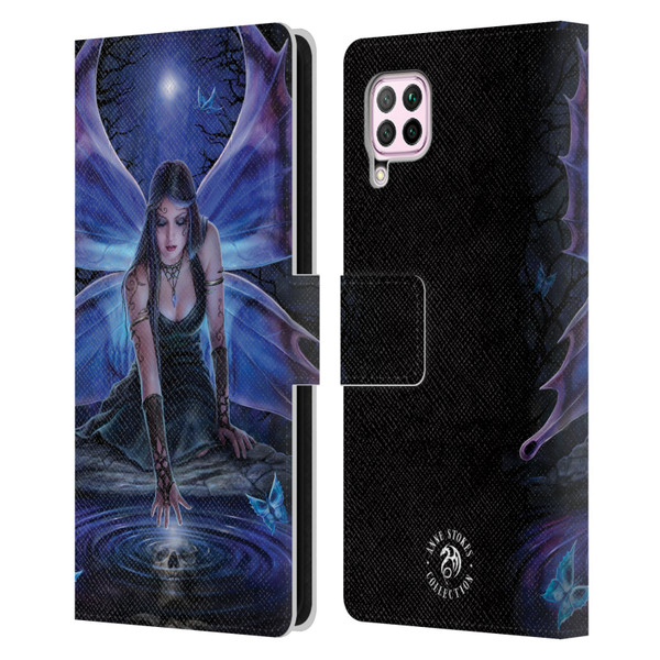 Anne Stokes Fairies Immortal Flight Leather Book Wallet Case Cover For Huawei Nova 6 SE / P40 Lite