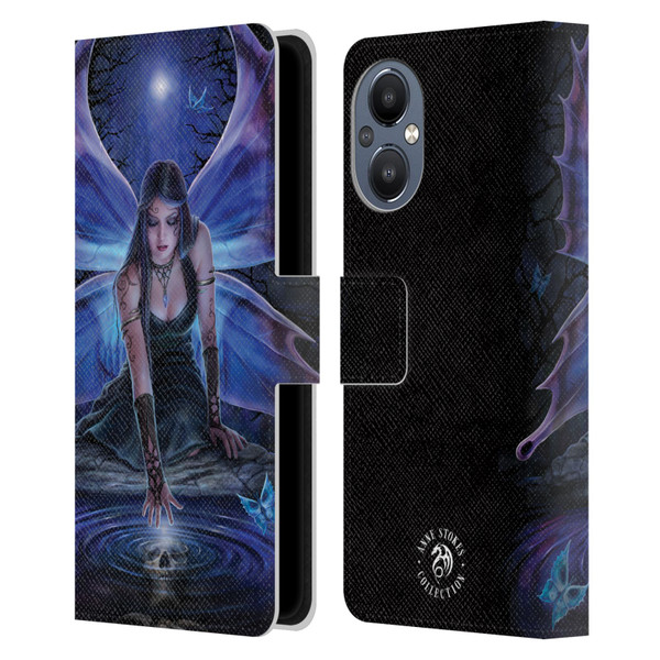 Anne Stokes Fairies Immortal Flight Leather Book Wallet Case Cover For OnePlus Nord N20 5G