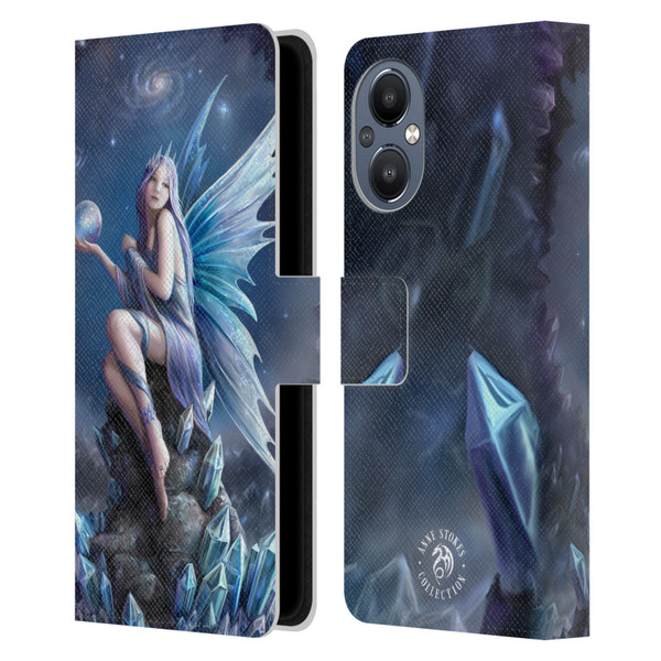Anne Stokes Fairies Stargazer Leather Book Wallet Case Cover For OnePlus Nord N20 5G