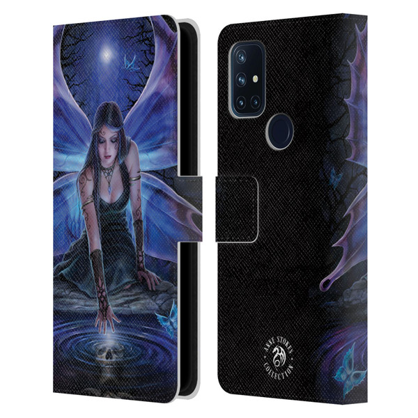 Anne Stokes Fairies Immortal Flight Leather Book Wallet Case Cover For OnePlus Nord N10 5G