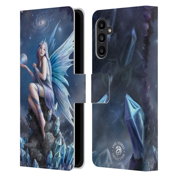 Anne Stokes Fairies Stargazer Leather Book Wallet Case Cover For Samsung Galaxy A13 5G (2021)